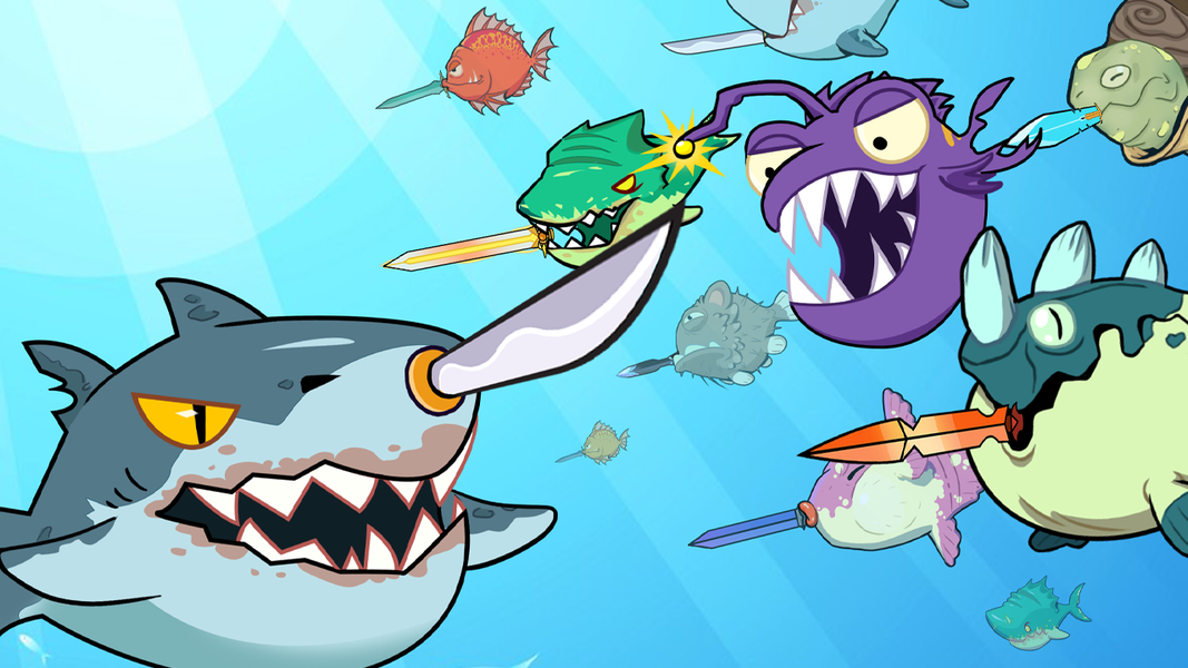 Survival Fish.io: Hunger Game - Gameplay image of android game