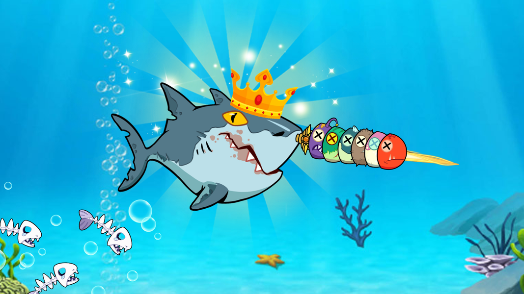 Survival Fish.io: Hunger Game - Gameplay image of android game