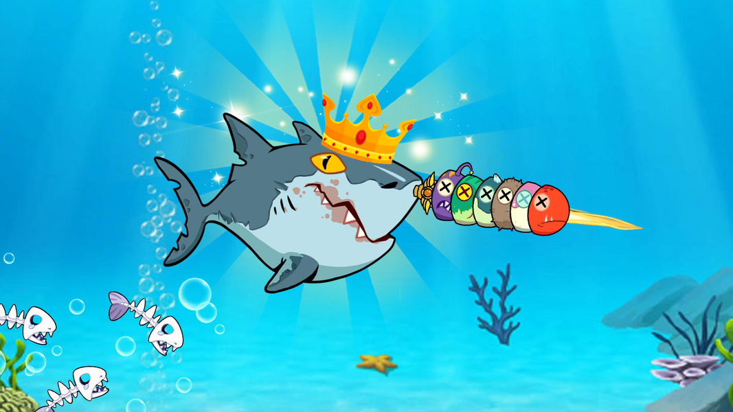 Survival Fish.io: Hunger Game - Gameplay image of android game
