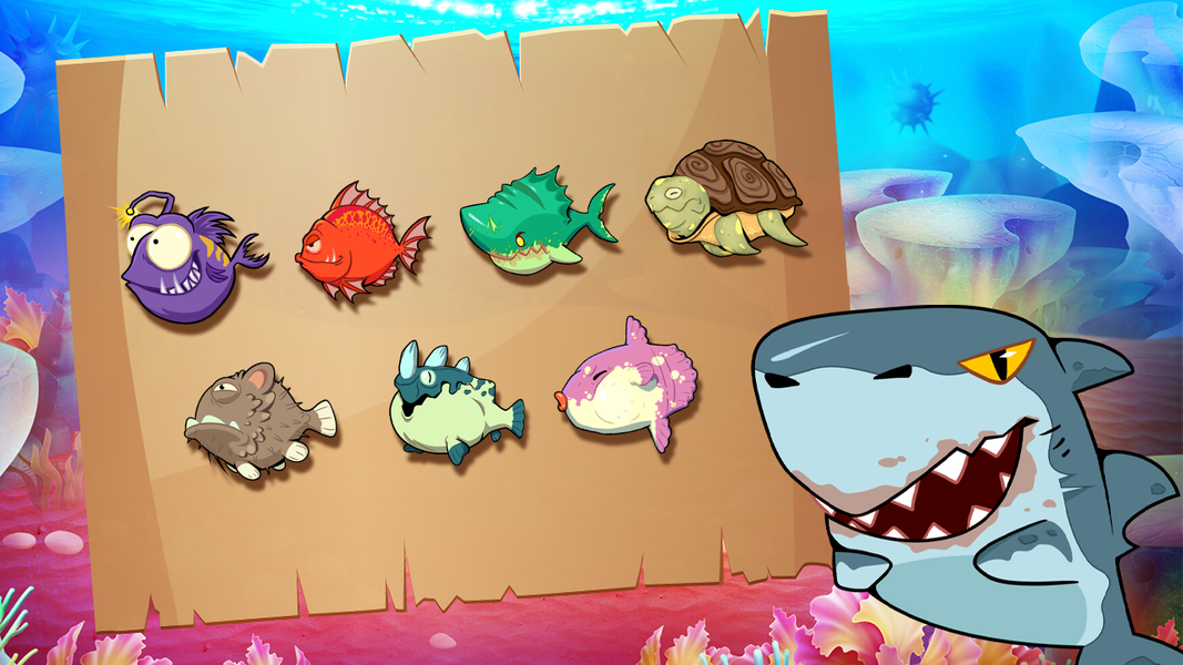 Survival Fish.io: Hunger Game - Gameplay image of android game
