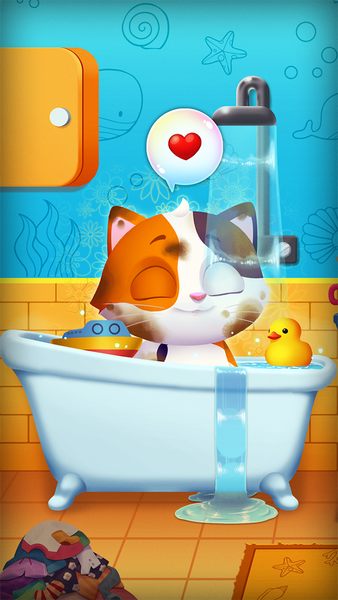 My Cat: My Dream House - Gameplay image of android game