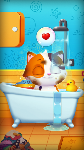 My Cat: My Dream House - Gameplay image of android game