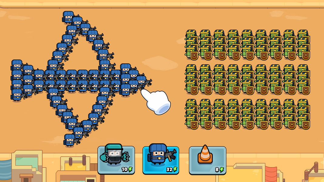 Police vs Zombie: Zombie City - عکس بازی موبایلی اندروید