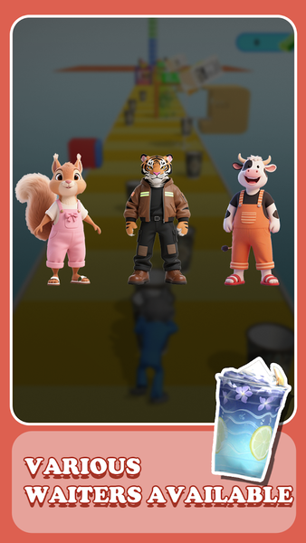 Coffee Stack Run - Gameplay image of android game