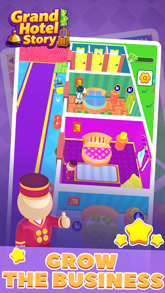 Grand Hotel Story - Gameplay image of android game
