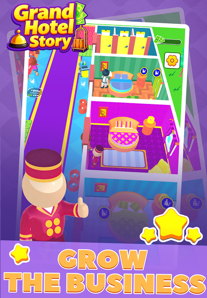 Grand Hotel Story - Gameplay image of android game