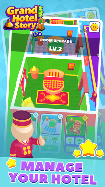Grand Hotel Story - Gameplay image of android game
