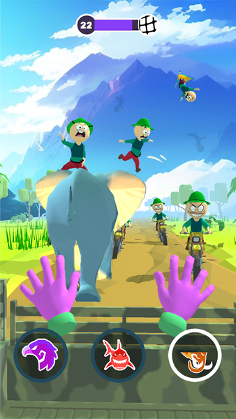 Animal Master: Magic Hand - Gameplay image of android game