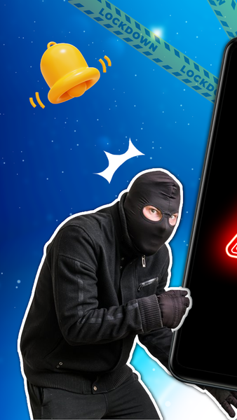 AntiTheft: Don't Touch Phone - عکس برنامه موبایلی اندروید