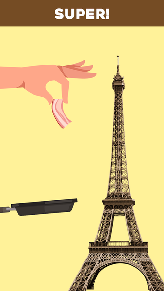 Bacon Tap: Tricky Physics Game - Gameplay image of android game