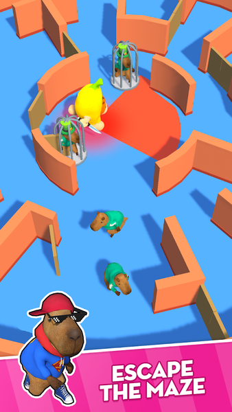 Capybara Run: ۴۵۶ Rat Survival - عکس بازی موبایلی اندروید