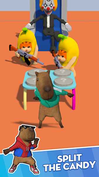 Capybara Run: ۴۵۶ Rat Survival - عکس بازی موبایلی اندروید