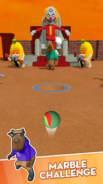 Capybara Run: ۴۵۶ Rat Survival - عکس بازی موبایلی اندروید