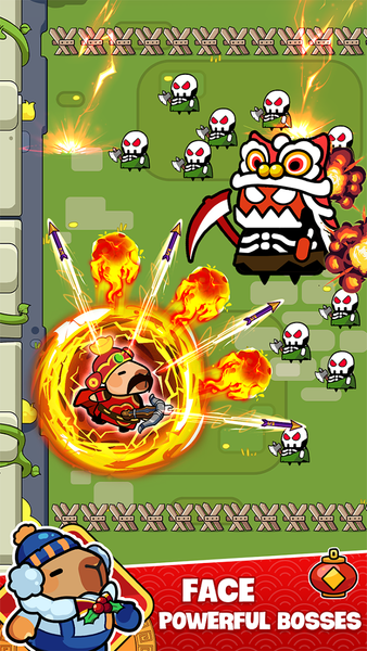 Capybara.io: Battle Survivor - عکس بازی موبایلی اندروید