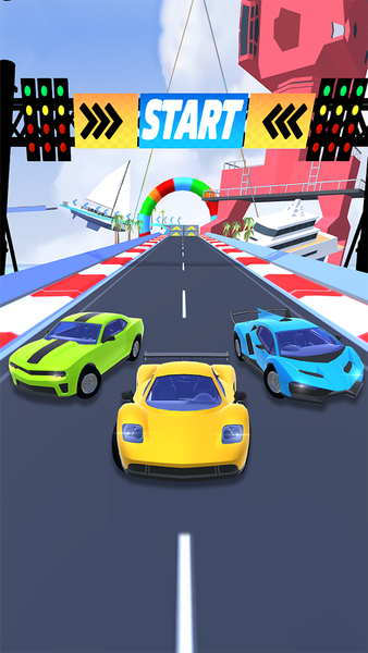 Car Racing.io - Gameplay image of android game