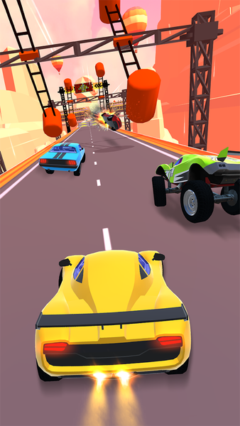 Car Racing.io - Gameplay image of android game