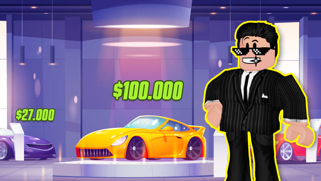 Blox Dealership: 3D Car Garage - عکس بازی موبایلی اندروید