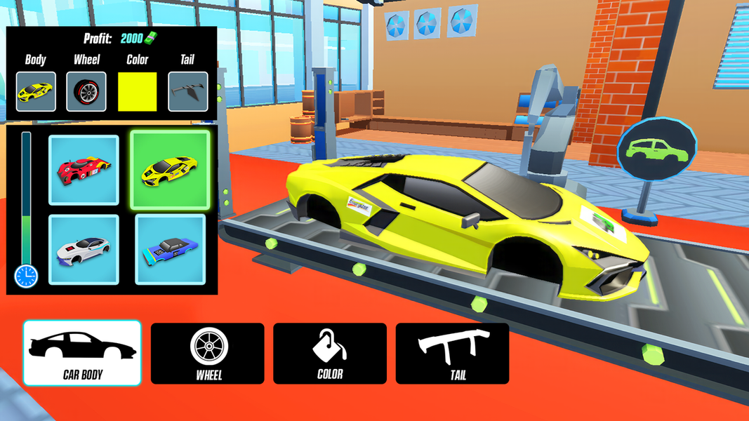 Blox Dealership: ۳D Car Garage - عکس بازی موبایلی اندروید