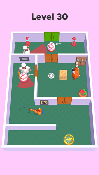 Kitten Escape: Hide n Seek Cat - Gameplay image of android game