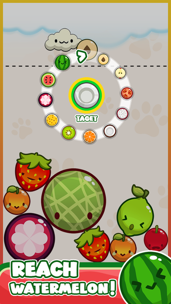 Melon Drop: Mix Fruit Pop - عکس بازی موبایلی اندروید