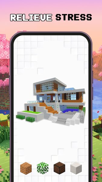 Craft 3D Build: Block Master - Gameplay image of android game