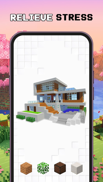 Craft 3D Build: Block Master - Gameplay image of android game