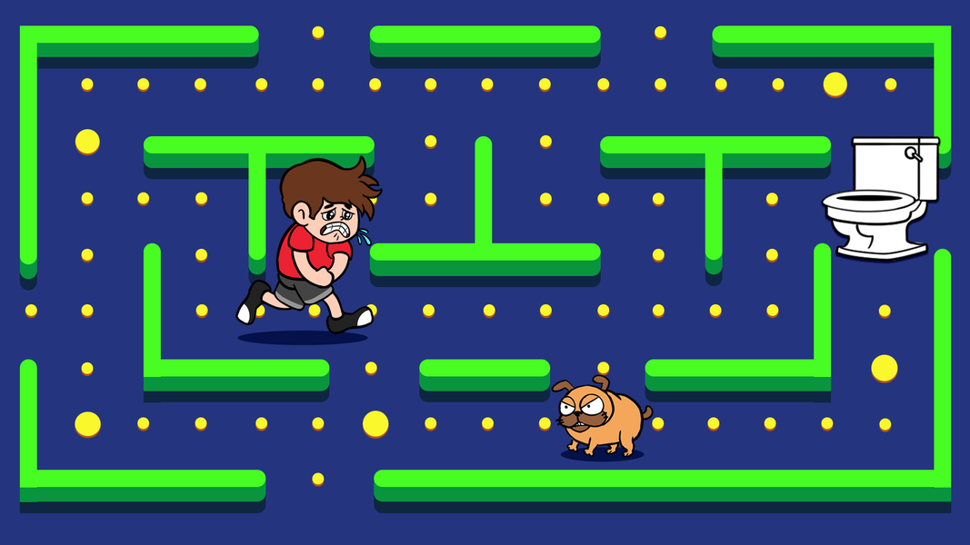 Maze Escape: Toilet Rush - Gameplay image of android game