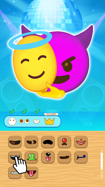 Emoji DIY Mixer - Gameplay image of android game