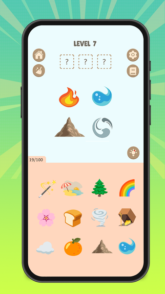 Emoji Merge Kitchen: Fun Moji - Gameplay image of android game