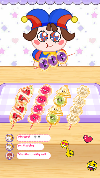 Fruit Candy DIY: Tanghulu ASMR - Gameplay image of android game