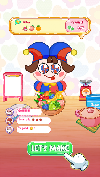 Fruit Candy DIY: Tanghulu ASMR - Gameplay image of android game