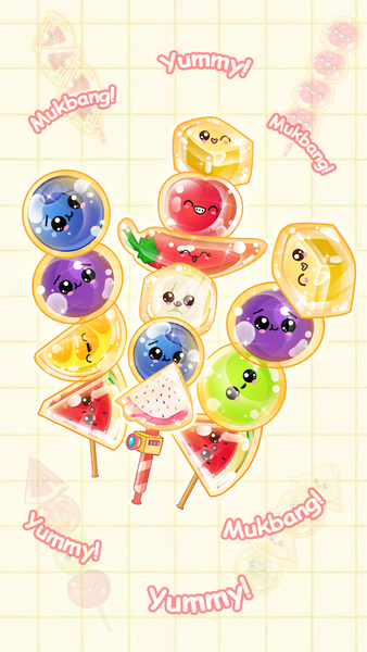 Fruit Candy DIY: Tanghulu ASMR - Gameplay image of android game
