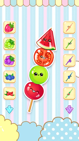 Fruit Candy DIY: Tanghulu ASMR - Gameplay image of android game