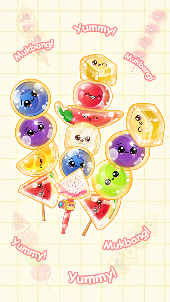 Fruit Candy DIY: Tanghulu ASMR - Gameplay image of android game