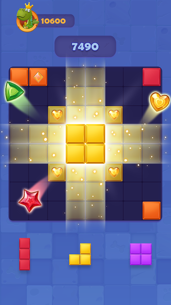 Block Smash: Gem Blast Puzzle - عکس بازی موبایلی اندروید