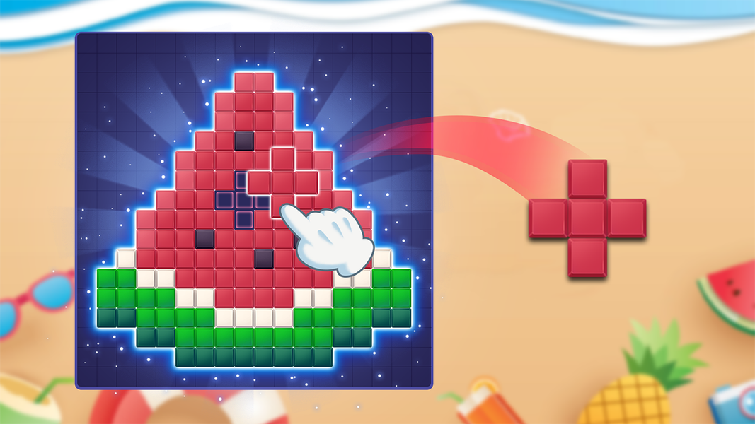 Block Smash: Gem Blast Puzzle - عکس بازی موبایلی اندروید