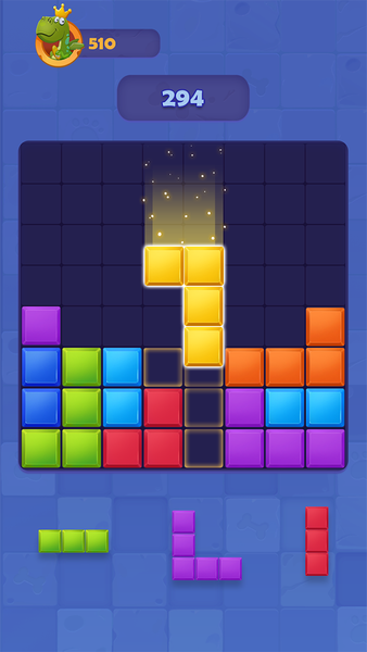 Block Smash: Gem Blast Puzzle - Gameplay image of android game