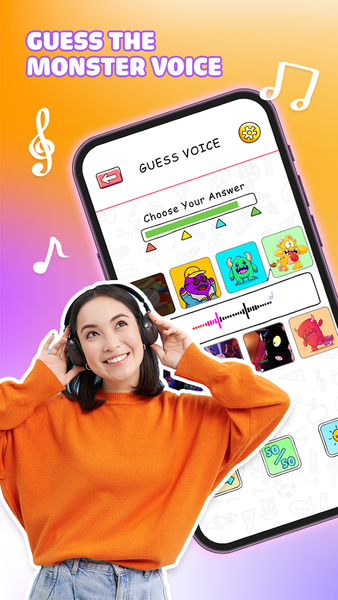 Monster Guess: Voice Challenge - عکس بازی موبایلی اندروید