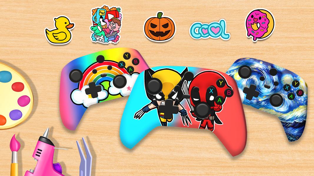 Joystick Makeover: DIY Gamepad - عکس بازی موبایلی اندروید