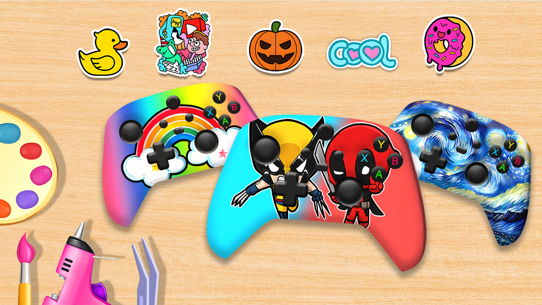 Joystick Makeover: DIY Gamepad - عکس بازی موبایلی اندروید