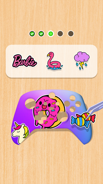 Joystick Makeover: DIY Gamepad - عکس بازی موبایلی اندروید