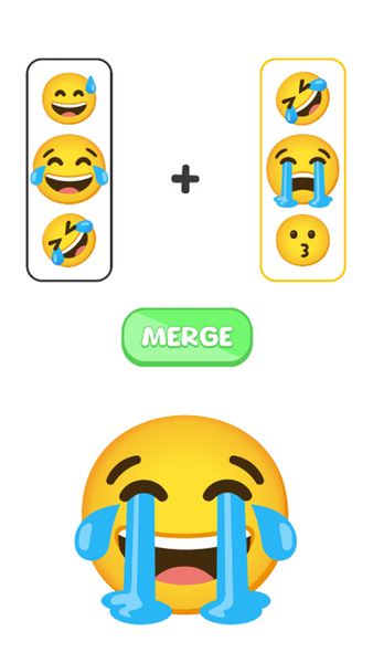 Emoji Mix: DIY Mixing - Gameplay image of android game