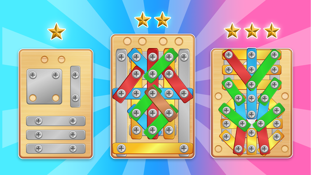 Nuts & Bolts: Screw Pin Puzzle - عکس بازی موبایلی اندروید