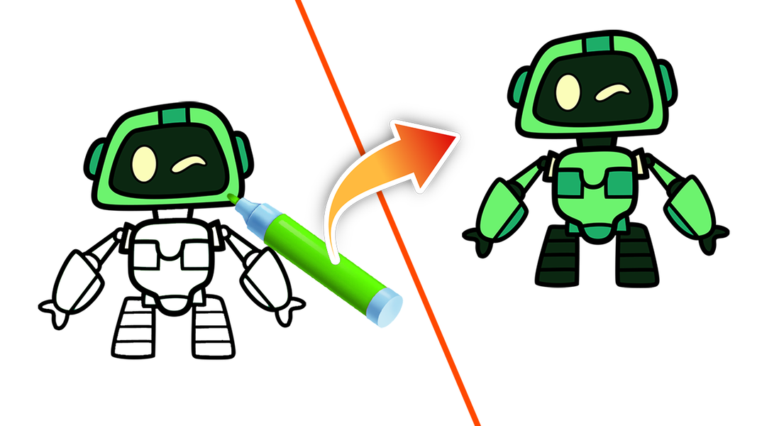 Coloring ASMR: Easy Paint - Gameplay image of android game