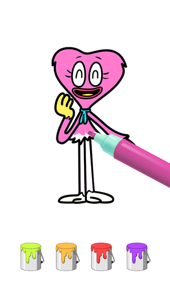 Coloring ASMR: Easy Paint - Gameplay image of android game