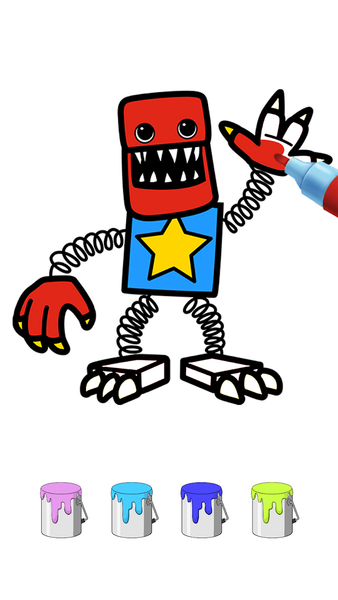 Coloring ASMR: Easy Paint - Gameplay image of android game