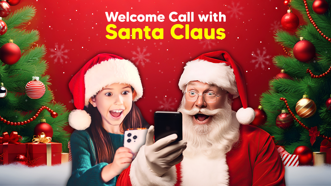 Santa Claus Call: Prank Video - عکس بازی موبایلی اندروید