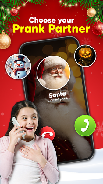 Santa Claus Call: Prank Video - عکس بازی موبایلی اندروید