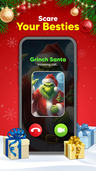 Santa Claus Call: Prank Video - Gameplay image of android game