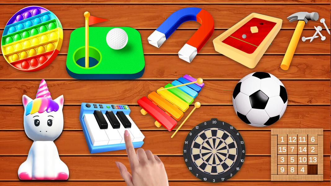 Satisfying Toys: Pop it Fidget - Gameplay image of android game